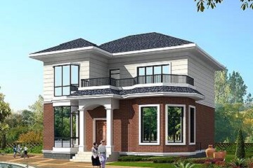 二層自建房屋，精致小巧11*11m,布局合理