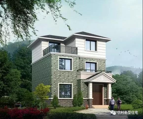 又一棟農村新型住宅建成，看后看誰還敢說實際的沒有效果圖好看！