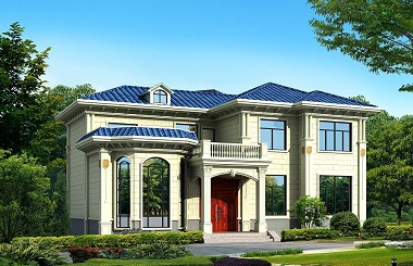17*12m二層自建房屋設計圖，造價38萬，居住舒適