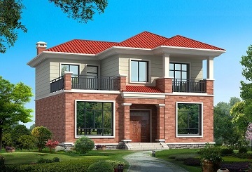 造價(jià)20萬左右的二層自建房屋設(shè)計(jì)圖，含全套完善施工圖紙，新年熱銷
