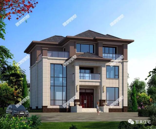 設(shè)計合理的兩款農(nóng)村自建房，第一款功能齊全，第二款造價不高！