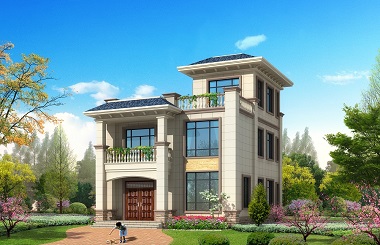 9.5*13m三層新中式自建別墅設(shè)計(jì)圖，含全套完善施工圖紙