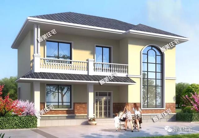 兩棟性價(jià)比超高的農(nóng)村自建房，第一棟帶有落地大窗，第二款適合農(nóng)村！