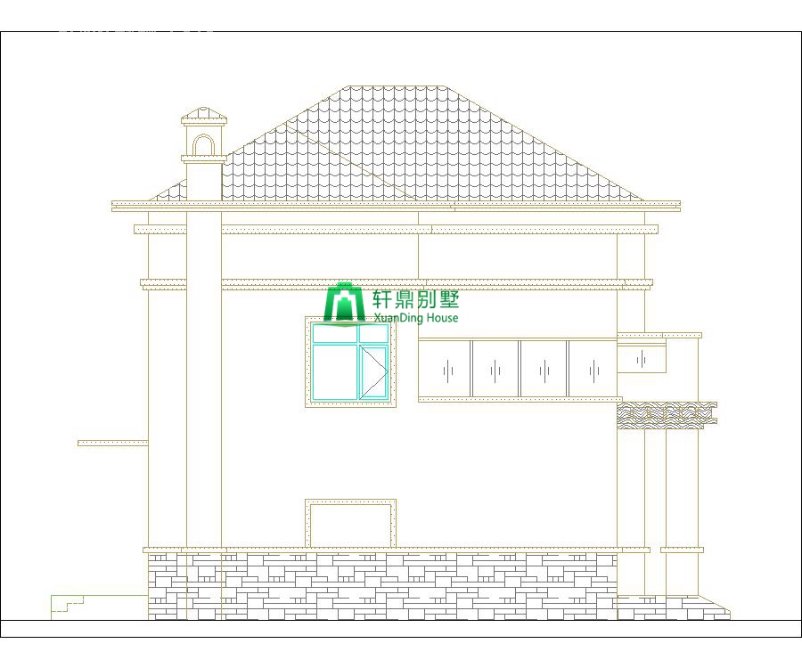 新中式二層自建別墅設(shè)計(jì)圖，含全套完善施工圖紙7.jpg