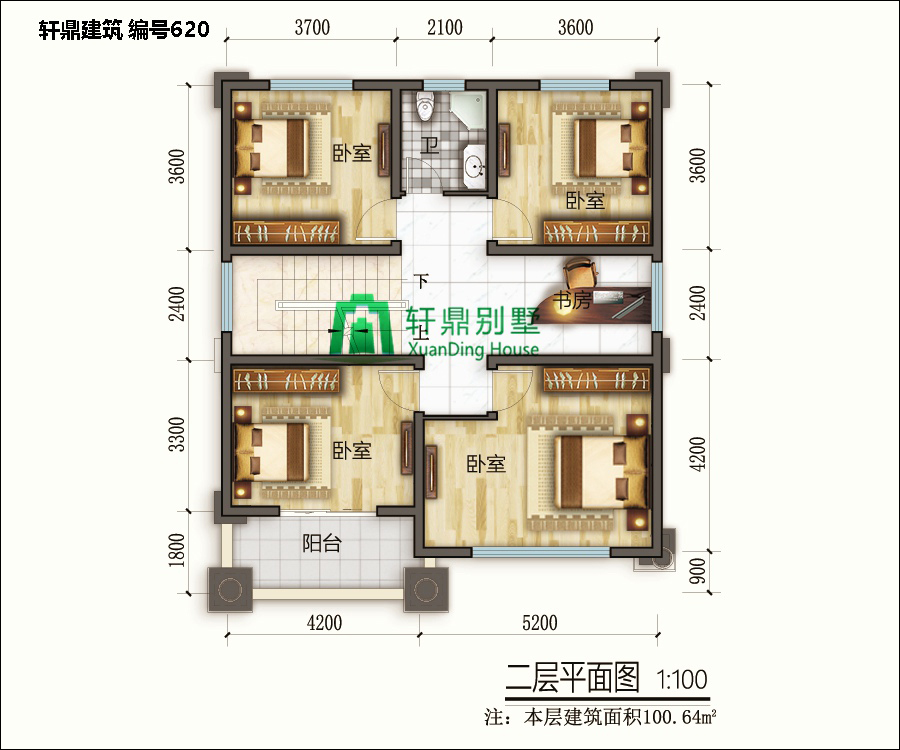 經(jīng)典三層自建別墅設(shè)計圖2.jpg