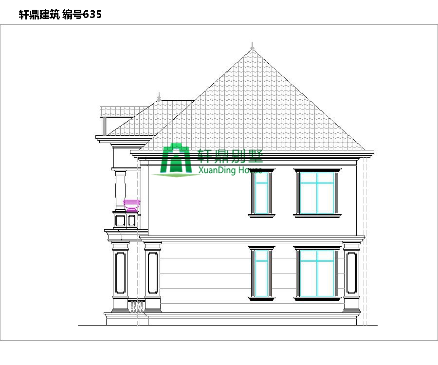 二層帶院別墅設(shè)計圖4.jpg