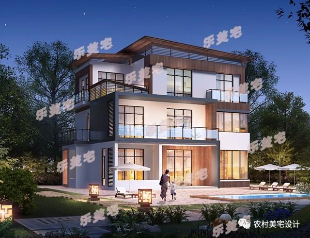 農(nóng)村現(xiàn)代風(fēng)格的三層別墅設(shè)計(jì)圖紙一定更符合現(xiàn)代人的生活需求和審美！