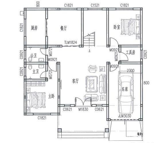 兩個(gè)實(shí)用的農(nóng)村自建房屋，一個(gè)有六個(gè)房間、三個(gè)大廳和一個(gè)車庫(kù)，另一個(gè)有五個(gè)房間、三個(gè)大廳和套房，滿足你的空間體驗(yàn)感！
