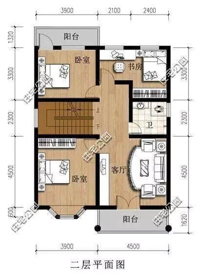 農(nóng)村常見的宅基地大多是100平上下，今天推薦的這2套別墅戶型占地不到100平，卻是外觀精美布局實用，一起來看下吧！