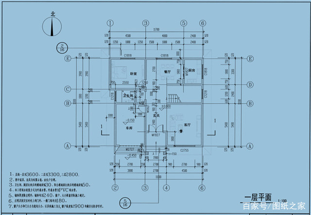 下面介紹的是3款宅基地大小一致，但是建出來的3款別墅不一致，看看你更喜歡哪款？