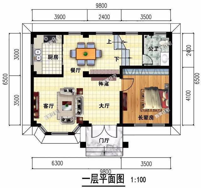 價預算低，宅基地不大，一般考慮建一棟小面積的二層或三層別墅，下面介紹兩款小面積設計的農村別墅！