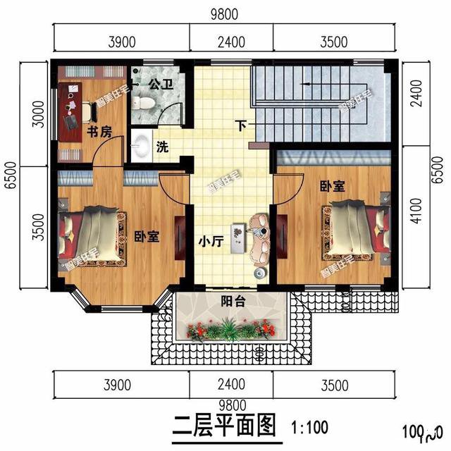 價預算低，宅基地不大，一般考慮建一棟小面積的二層或三層別墅，下面介紹兩款小面積設計的農村別墅！