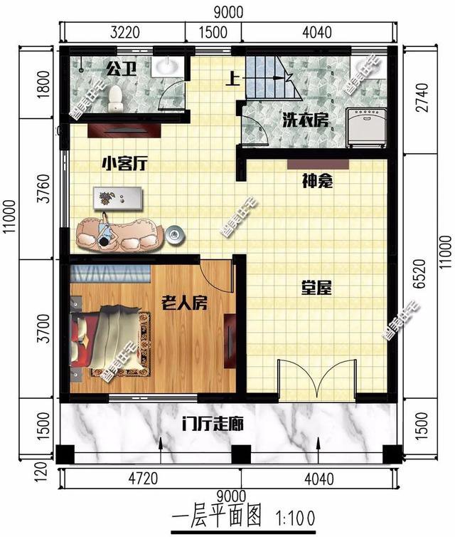 價預算低，宅基地不大，一般考慮建一棟小面積的二層或三層別墅，下面介紹兩款小面積設計的農村別墅！