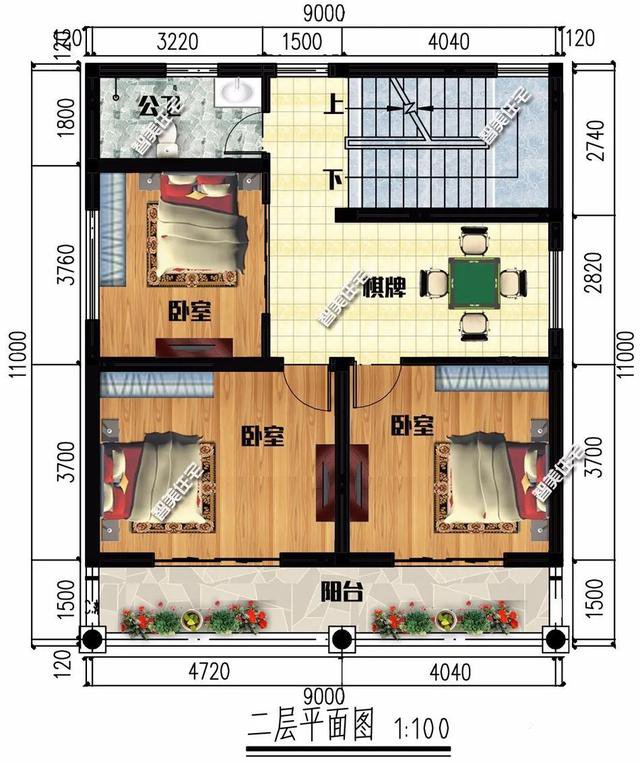 價預算低，宅基地不大，一般考慮建一棟小面積的二層或三層別墅，下面介紹兩款小面積設計的農村別墅！