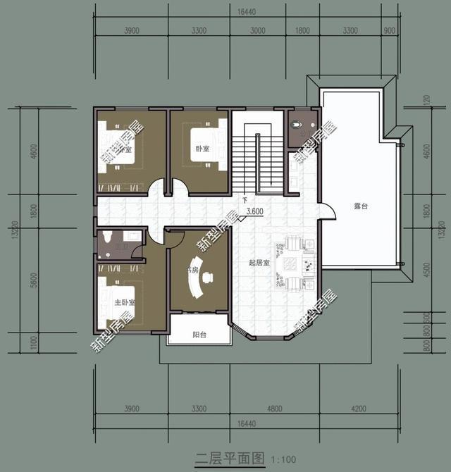 今天新型房屋為大家展示幾套帶堂屋的房屋設(shè)計圖紙，不同的人有不同的審美，不知道你會喜歡哪一套呢？