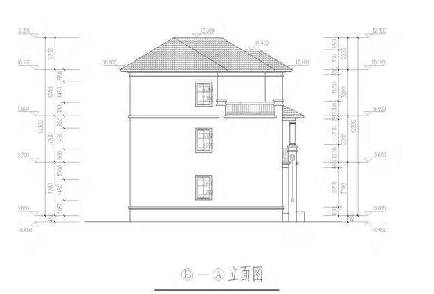 推薦一款三層的自建房，四開間的結(jié)構(gòu)這樣的設(shè)計(jì)方案，帶立面效果圖，看起來(lái)更加的直觀!