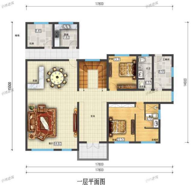 小編給大家推薦一套最新的2020年新款三層別墅設計圖紙及效果圖，外觀漂亮，造價經(jīng)濟