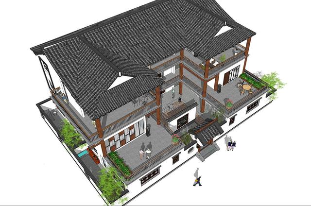 如果你有能力的話，會(huì)不會(huì)也考慮為父母建造一套鄉(xiāng)村別墅呢？那么這樣的農(nóng)村自建別墅，有沒(méi)有驚艷到你？