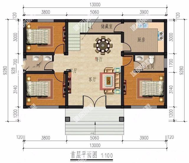 漂亮精致的兩層別墅，選擇這兩種戶型肯定沒錯，你會成為大家的羨慕對象