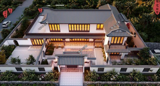 鄉(xiāng)村別墅占地140平方米，擁有帶觀景陽臺(tái)的全套房，為成千上萬的豪華住宅提供舒適