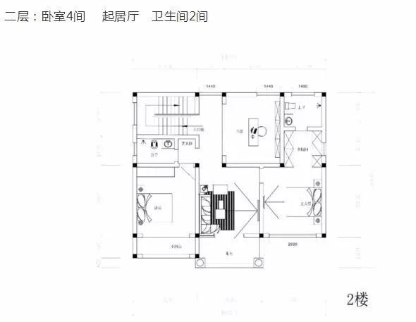這款別墅根據(jù)農(nóng)村居住習(xí)慣設(shè)有堂屋神位，將品質(zhì)生活與傳統(tǒng)習(xí)俗相結(jié)合，適合廣大地區(qū)建造。