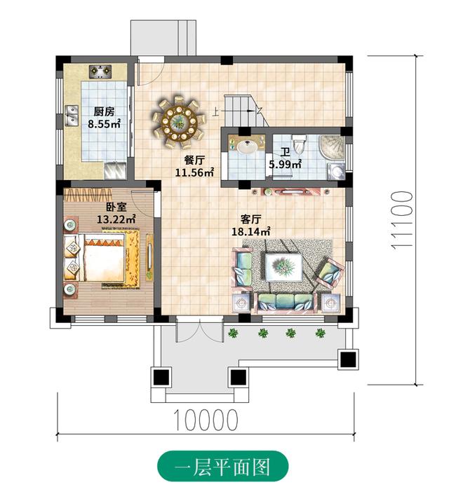 現(xiàn)在很多南方家庭同樣愛建平頂?shù)膭e墅，因?yàn)檫@樣能節(jié)省建房成本，外觀也非常漂亮美觀,看看這款吧！