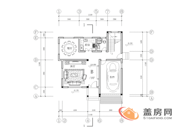 經(jīng)典的120平方米農(nóng)村住宅設(shè)計，三樓帶車庫，僅20萬元。