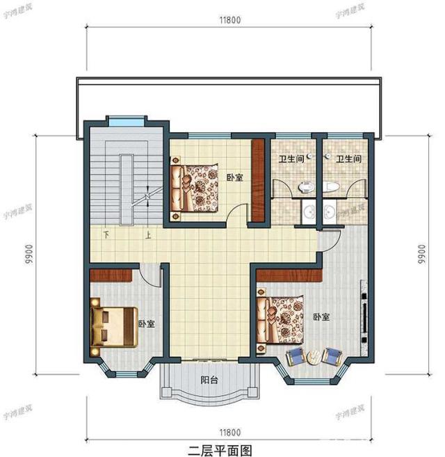在這里小編給大家推薦3套三層別墅設(shè)計(jì)圖及效果圖，好看又簡(jiǎn)單的三層樓房，造價(jià)不超過(guò)35萬(wàn),現(xiàn)在改來(lái)得及！