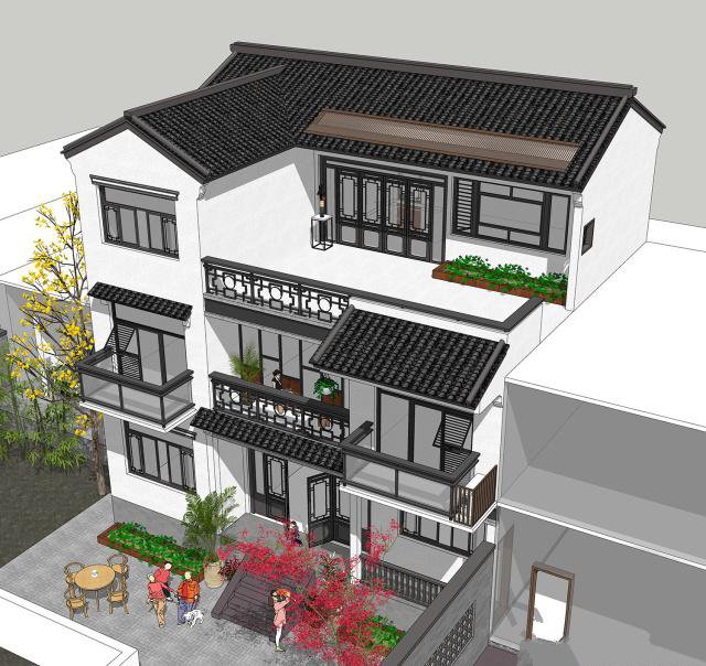 自建三層鄉(xiāng)村小別墅，一套設(shè)計(jì)瞬間變身農(nóng)村小洋樓！這套設(shè)計(jì)讓人借鑒的地方很多，一起看看！