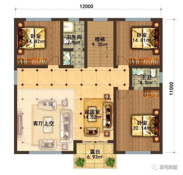 今天給大家?guī)硪豢罱?jīng)典的歐式風(fēng)格別墅，造型層次豐富，造價不高，容易建造，外觀整體大氣美觀，建造一棟村里人都會羨慕。