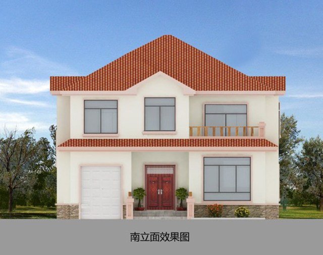 邊肖引進的農(nóng)村小二層建筑面積小，美觀大方，實用，關(guān)鍵是成本低。讓我們快速看一下,沒錢也可以建別墅！