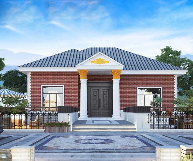 給父母建一棟這樣的養(yǎng)老別墅，比城里多豪華的商品房都住得舒服，房子簡(jiǎn)簡(jiǎn)單單，生活別提多愜意。
