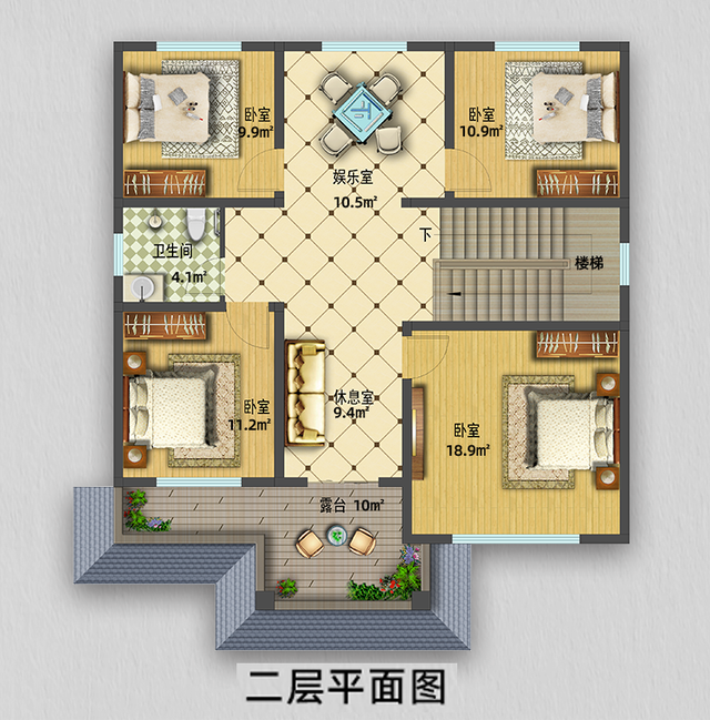 小編今天帶來的這款戶型，在我們江西地區(qū)各農(nóng)村，戶主反饋的報價基本都在800元每平方，而且所有的建房師傅都說戶型設計非常漂亮。