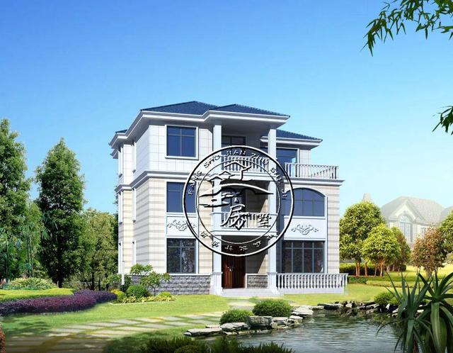 當(dāng)你回到村子里蓋房子時(shí)，這座別墅一定會(huì)給你一個(gè)“好印象”。