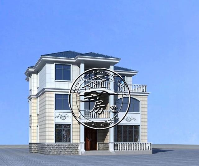 當(dāng)你回到村子里蓋房子時(shí)，這座別墅一定會(huì)給你一個(gè)“好印象”。