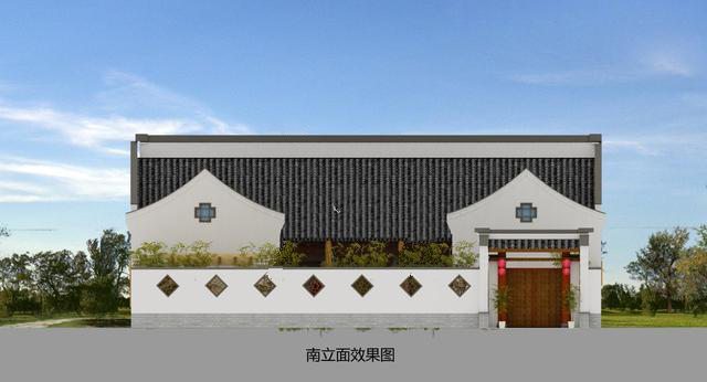 　中式三合院的房子很受農(nóng)村人的歡迎。畢竟，這種流傳了幾千年的建筑早已深深扎根于人們的心中。