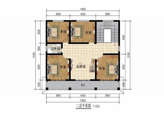 該結構采用磚混結構。這座別墅建得很小。設計造價約為25萬元，適合全國各地!