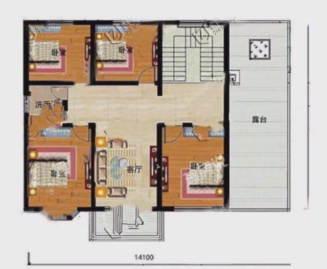 　在我的家鄉(xiāng)建一棟房子要花很多錢，即使是一棟普通的建筑，因為這棟別墅看起來更漂亮建出來的效果要好!