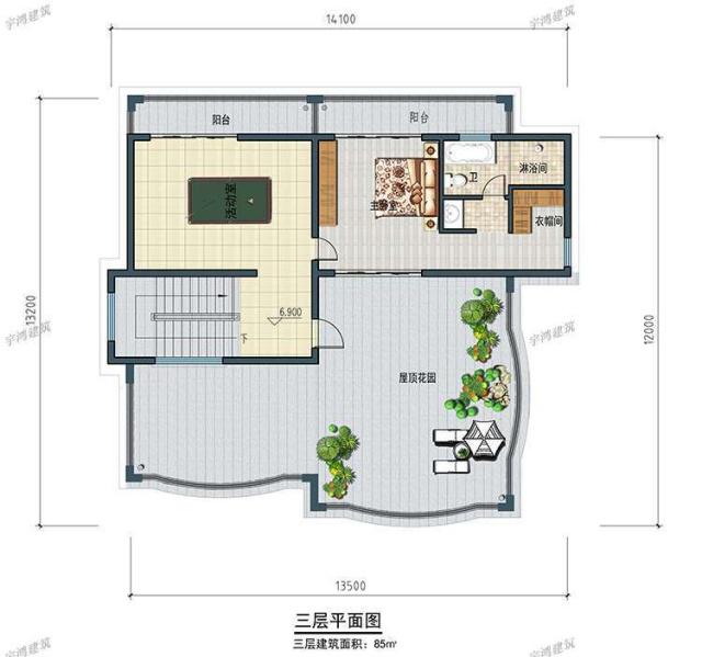 房子是必需品，無論如何，一個人一生都必須有一所屬于自己的房子。鄉(xiāng)村別墅設(shè)計方案的首選，這種布局能滿足你的生活！