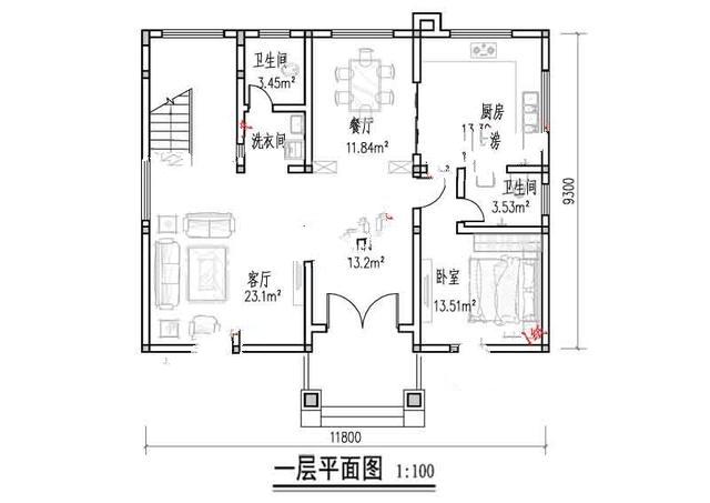 新農(nóng)村二樓半別墅的照片。在鄉(xiāng)下建一座會讓人羨慕的！