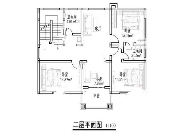 新農(nóng)村二樓半別墅的照片。在鄉(xiāng)下建一座會讓人羨慕的！