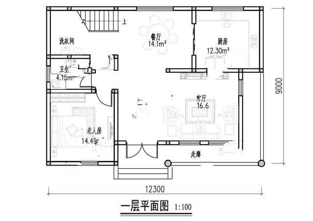 新農(nóng)村二樓半別墅的照片。在鄉(xiāng)下建一座會讓人羨慕的！