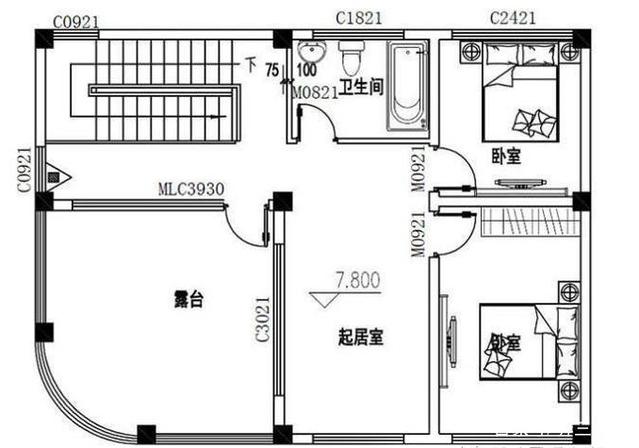 為大家精選了三套，因為不知道具體想要多大占地面積的，就挑選了占地80平米到120平米不等的三套，外觀大氣，內(nèi)部布局合理實用，希望能夠幫到你。
