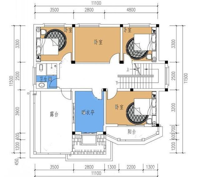 為大家精選了三套，因為不知道具體想要多大占地面積的，就挑選了占地80平米到120平米不等的三套，外觀大氣，內(nèi)部布局合理實用，希望能夠幫到你。