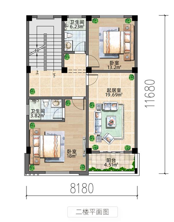 今天的小編輯將教你如何在8.1米寬的家園上建造一座極其簡單和優(yōu)雅的現(xiàn)代三層別墅，這是每個人都喜歡的那種！