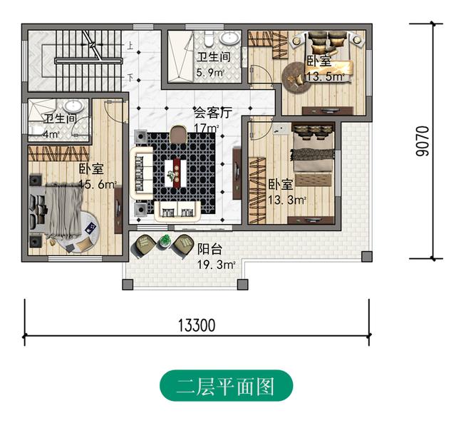 如果你計劃建造三層或三層以上的平頂房屋，你必須建造半傾斜屋頂?shù)钠巾敺课?。如果要建兩層樓，那么選擇平屋頂是完全可能的。樓層的數(shù)量是不同!