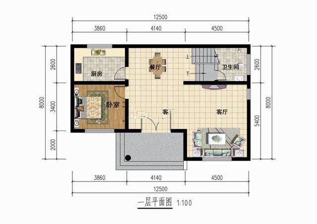 20萬的大露臺(tái)二層半小別墅，朋友圈都在期待的一個(gè)工程！