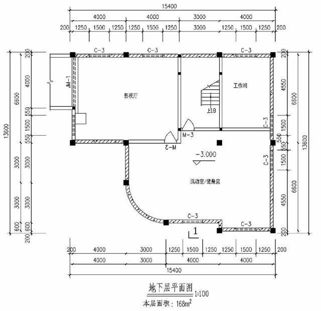 經(jīng)典的三層鄉(xiāng)村別墅，視頻室，工作室，活動(dòng)室，空客廳，所有建筑圖紙！