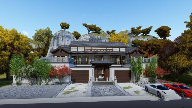 兄弟倆共同建造了一座中國式的獨棟別墅，并用古代流傳下來的詩歌和書籍在江南建造了一個夢幻的家。