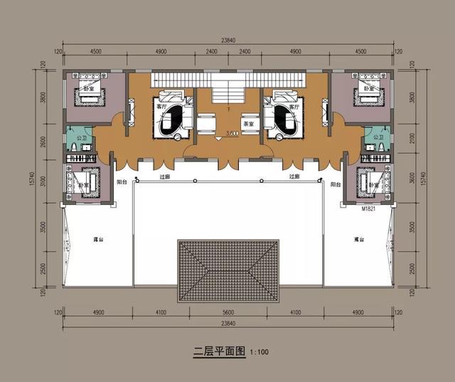 兄弟倆共同建造了一座中國式的獨棟別墅，并用古代流傳下來的詩歌和書籍在江南建造了一個夢幻的家。